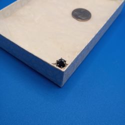 Black Diamond Lab Created Ring 925 Sterling Silver 