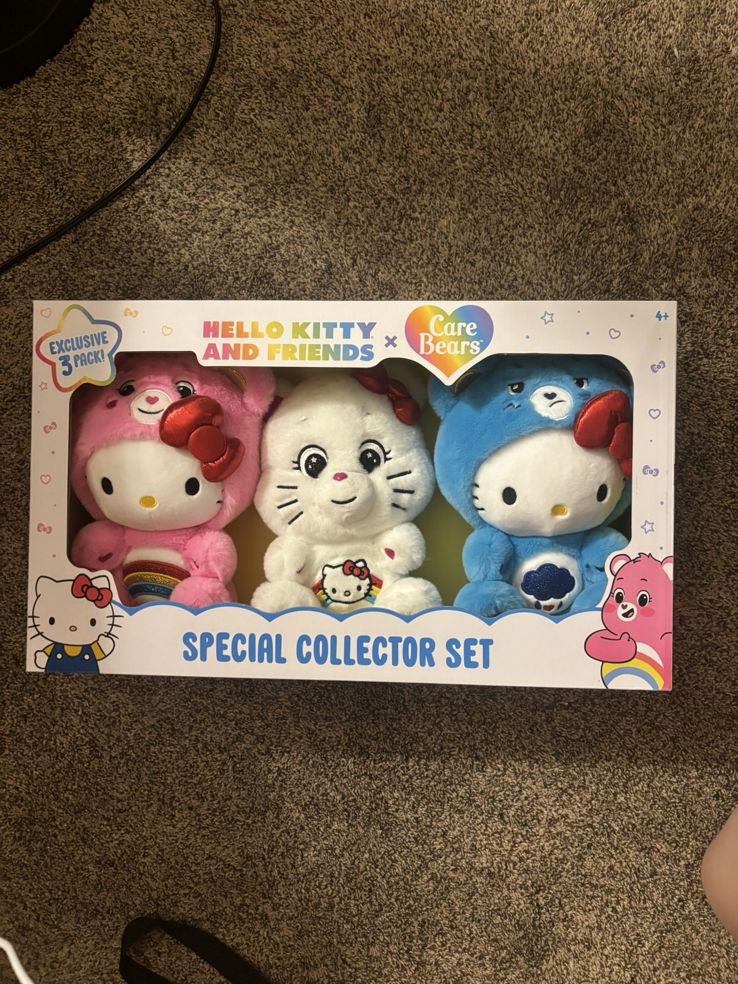 Hello Kitty Care Bear Plushies