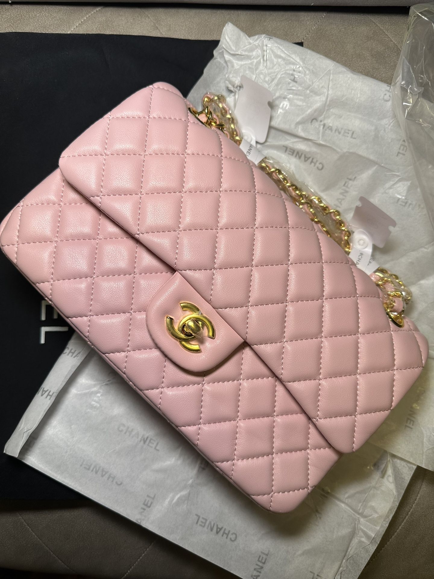 CC Designer Luxury Purse With Bag And Cloth Makeup ✅