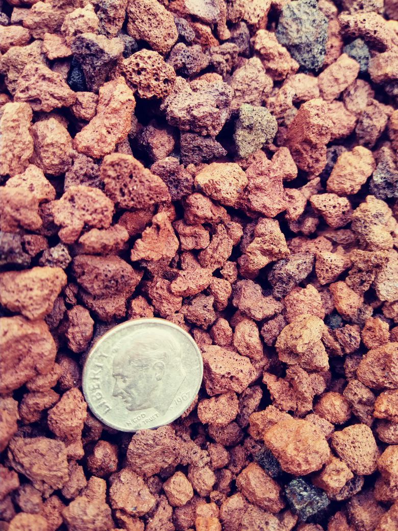 Porous 100% natural crushed 3/8 lava rock is ideal for soil drainage while maintaining moisture to allow your succulents, cactus bonsai trees. 10lbs