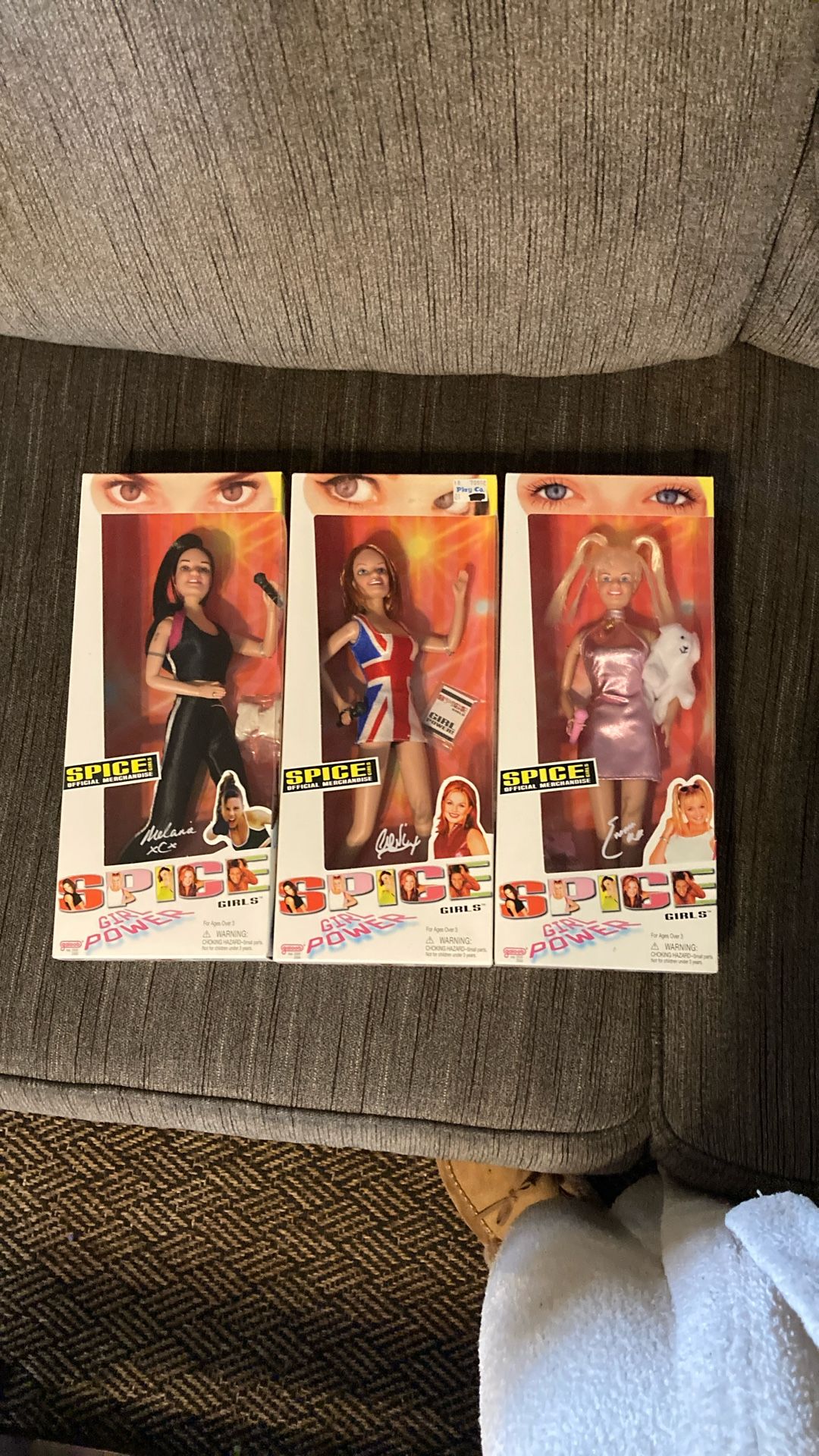 Spice girls dolls - Geri, Melanie C. , Emma
