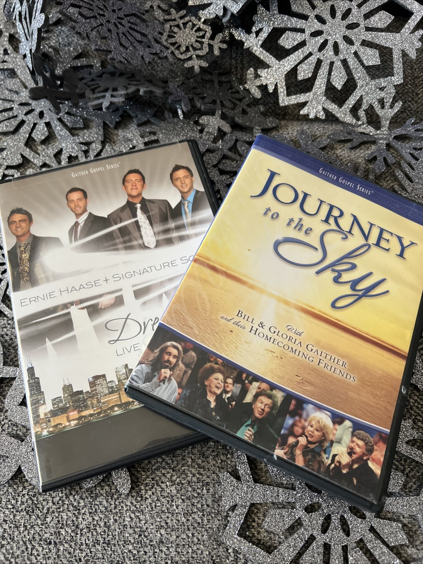 2DVD:Gaither Series: ‘Dream On:Live From Chicago’2008& ‘Journey To The Sky’ 2004