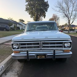 1971 Ford F100 Sport Custom 