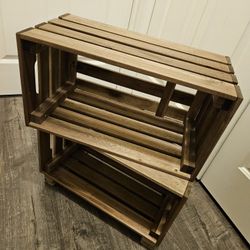 Bookshelf - bedside table homemade