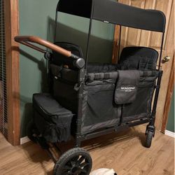 Wonderfold~W4(quad)~Infant~luxe~wagon~with~canopy