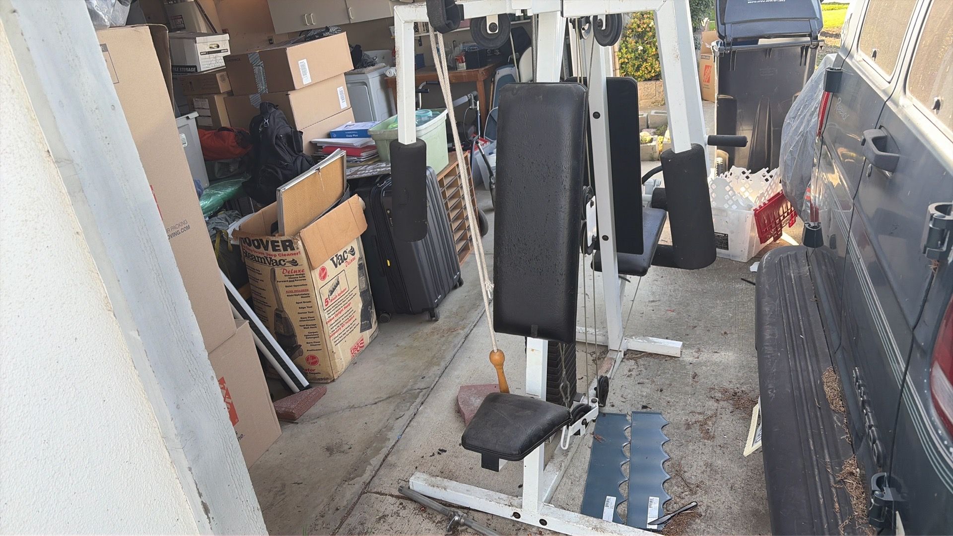 Home gym set up FREE