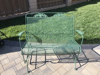 Swinging Garden Bench