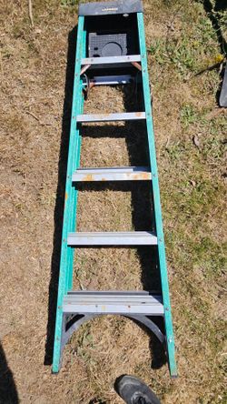 Werner 6-foot fiberglass step ladder