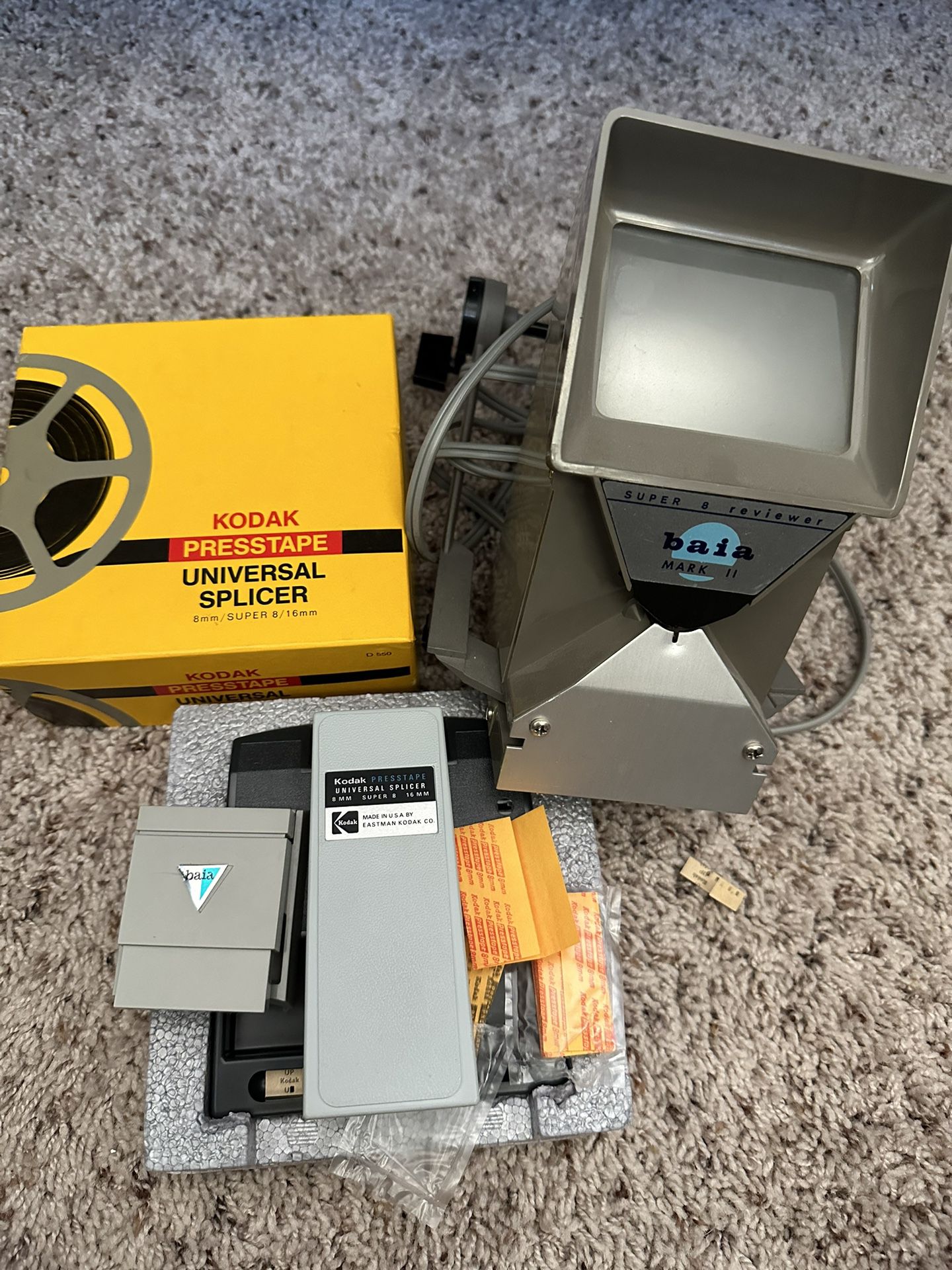 Super 8 Movie Splicer And Reviewer