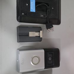 Ring Doorbell 4+Chim+Solar Charge+Battery 