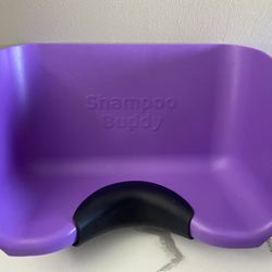Shampoo Buddy Portable Hair Wash Basin for Children, Toddlers, Kids, Teens | Portable Shampoo Bowl for use on Bathtub or Sink (Purple)