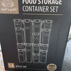 Unopened Chef’s Path Food Storage Container Set