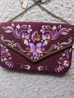 BEAUTIFUL MARY FRANCES BEADED HANDBAG