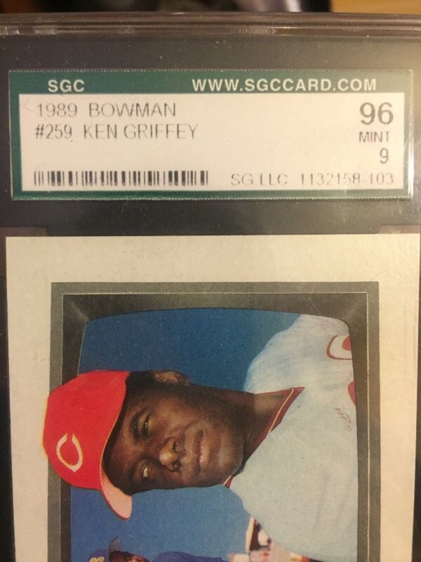 Bowman Ken Griffey 1989 #259