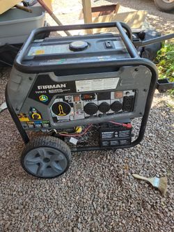 Firman generator tri fuel 9400 w