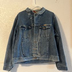 Rustler Denim Jacket - XL - Made in USA (Vintage Classic) 