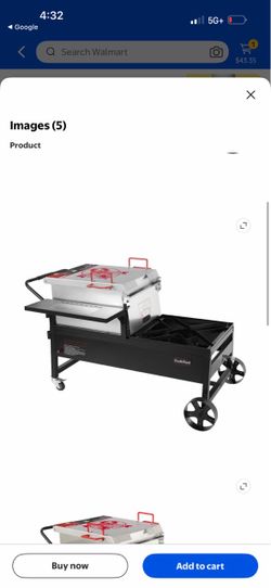 Creole Feast 90-Quart Single Sack Crawfish Boiler and Cooker Combo