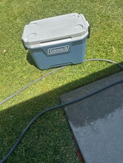 Coleman 316 Series 52Qt Cooler Hard Chest Lakeside Blue Ice Chest Outdoor