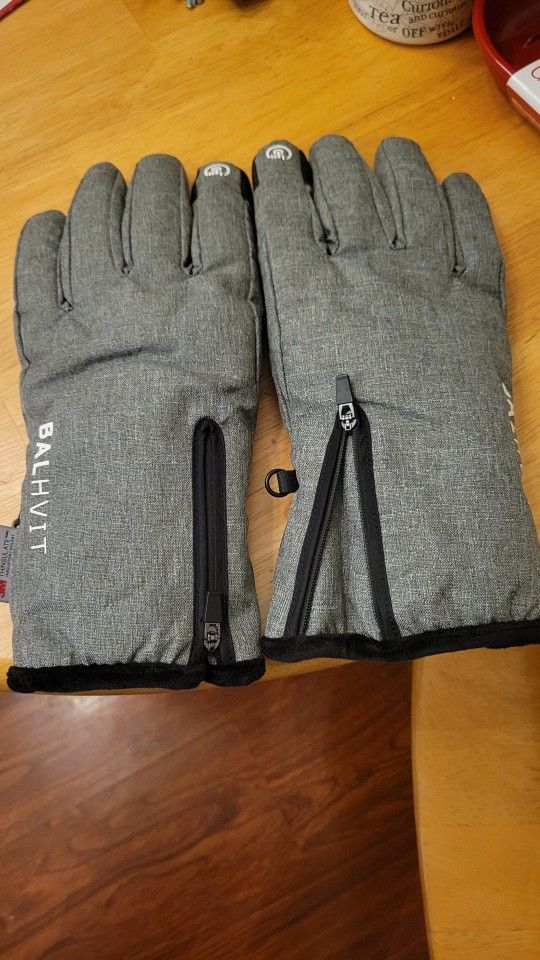 Balhvit Winter Water Proof Gloves For Men And Women Size Medium