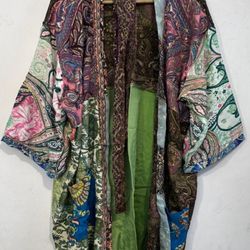 New Floral Print Kimono