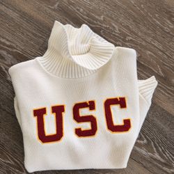 USC Trojans Official Cheerleader Sweater Size XS