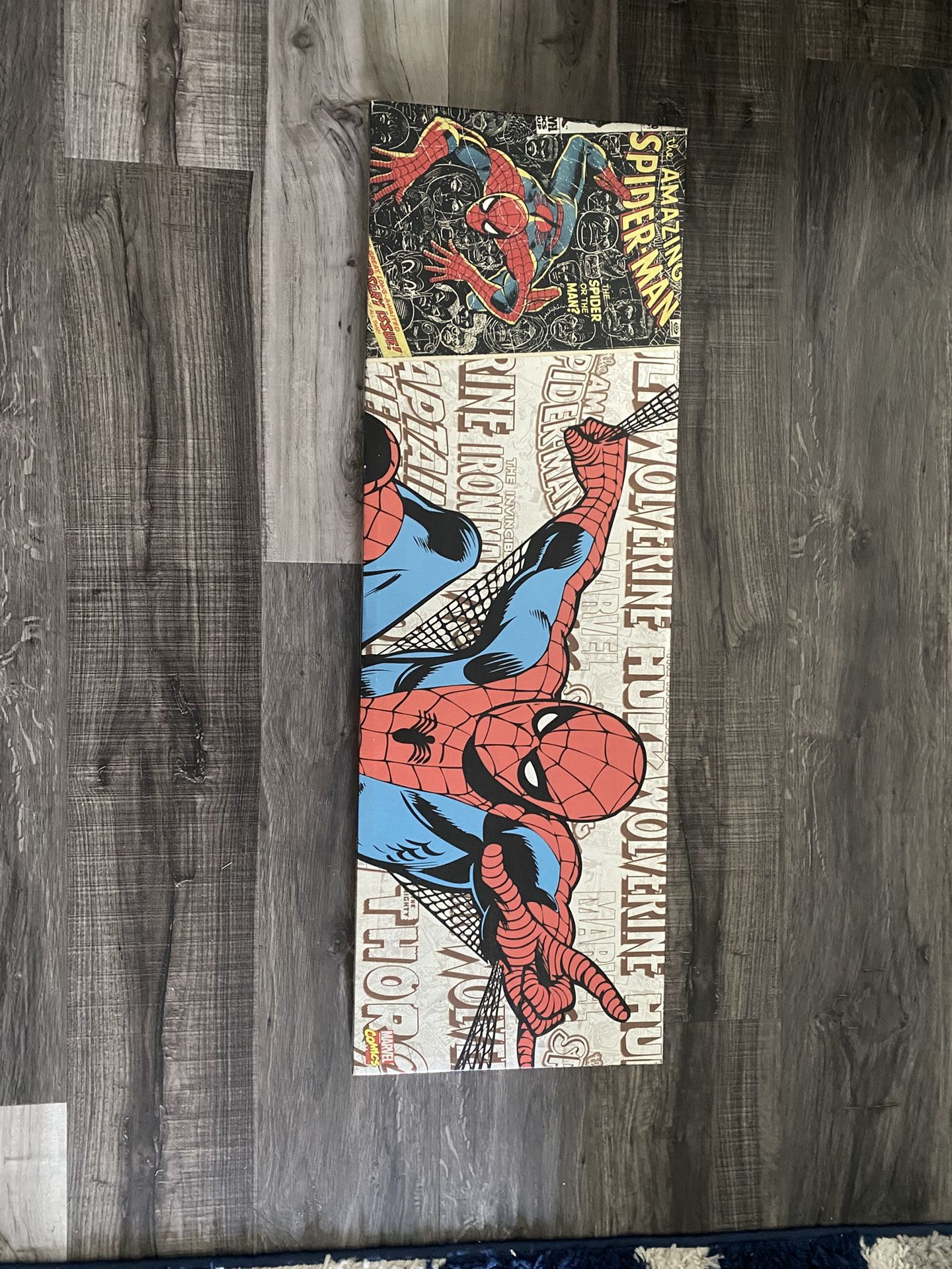 Spider-man Marvel comics wall canvas