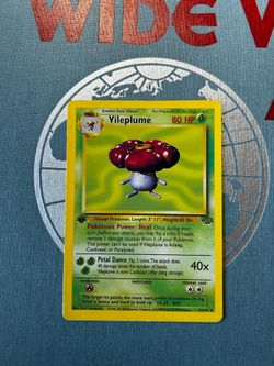 Pokémon 1st Edition (Non-holo) Vileplume (31) - Jungle (JU) Pokemon 