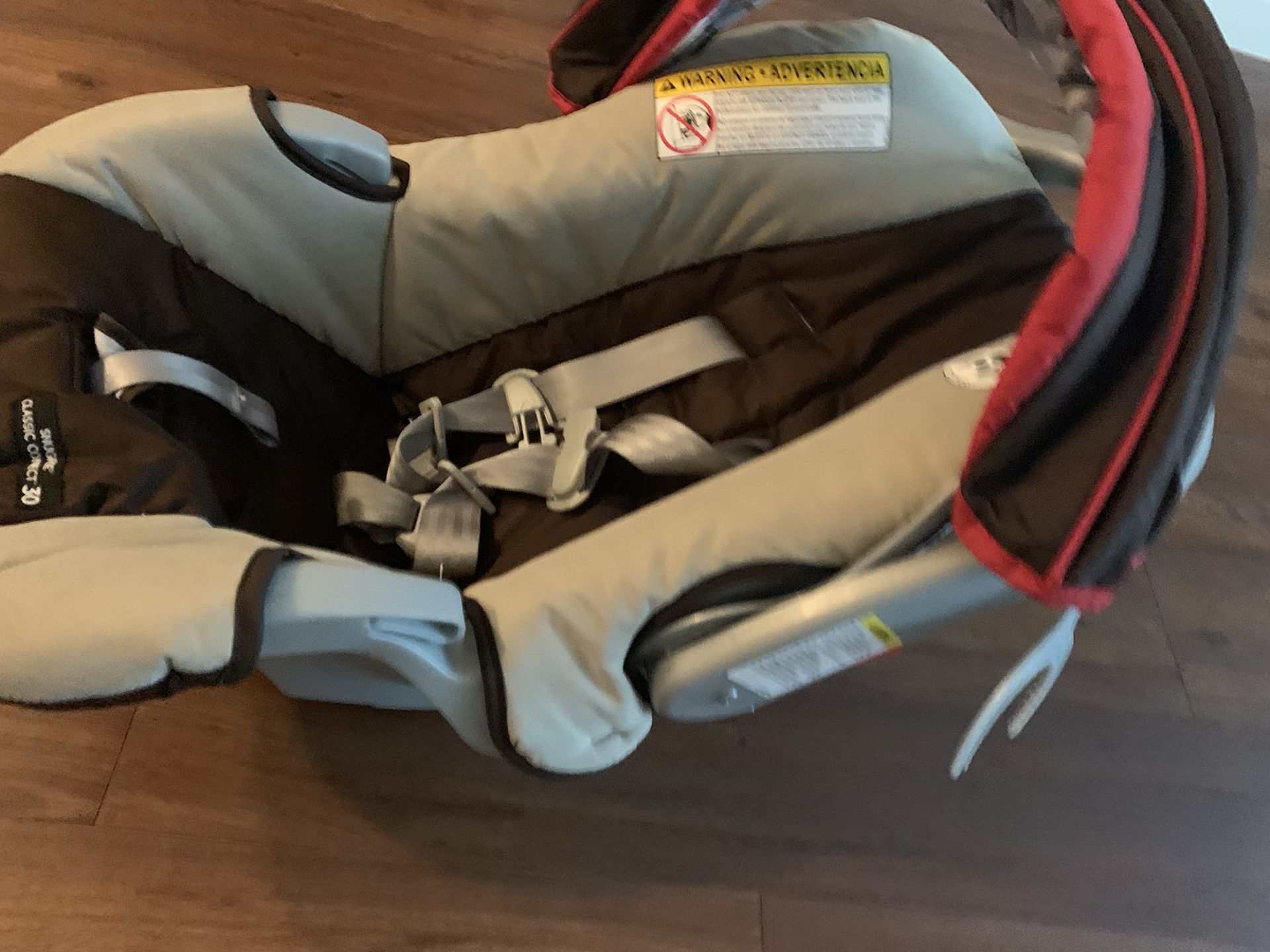 New born car seat never used