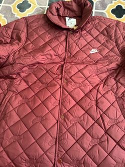 Dark red Nike jacket