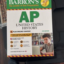Barron’s AP United States History Study Book