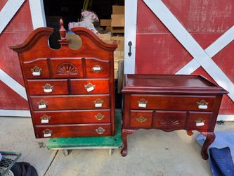 Cherrywood Chest, 2 pc