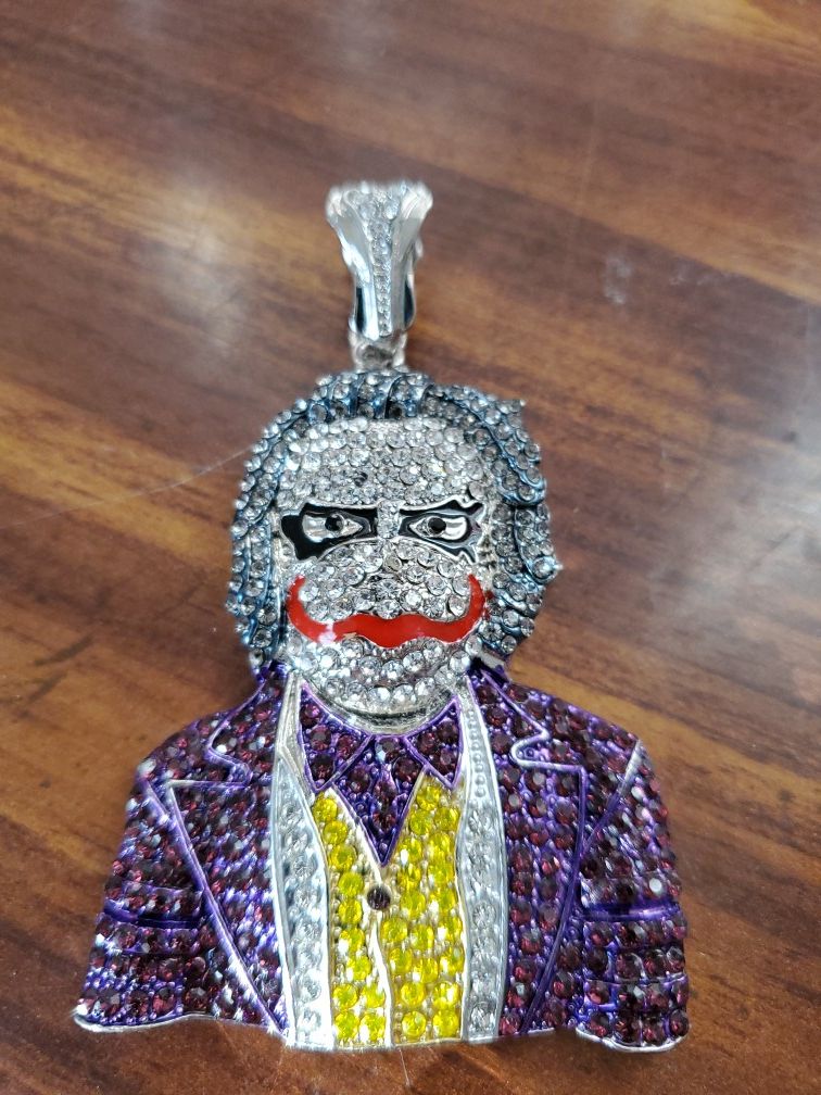 joker style Necklace pendant