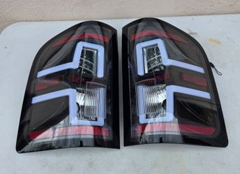 07-13 Chevrolet Silverado LED Taillights Luces Traseras Calaveras Focos Luces Chevy Tail Lights