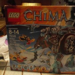 Lego Legends Of Chima Maula's Ice Mammoth Stomper 70145 HTF 604 Pieces