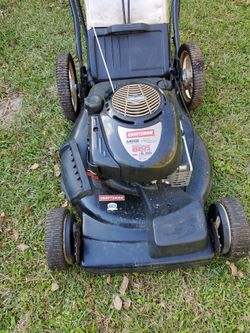 Craftsman 650 series online key start lawn mower