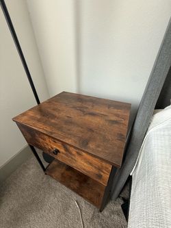 Set of 2 side tables and nightstand