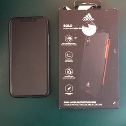 Good Condition! iPhone X Black With 2 Cases 