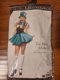 Tea Party Hostess Halloween Costume (Size Small)