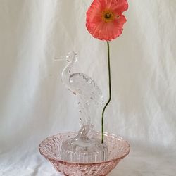 Vintage Cambridge Glass Flower Frog