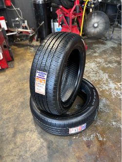 225/55/18 FALKEN ZIEX (2 TIRES ONLY USED)