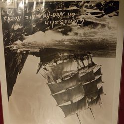 Vintage Ghost Ship Photo