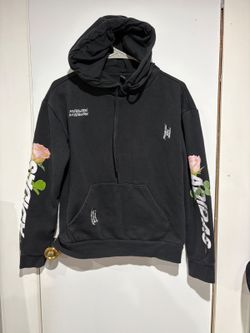 Adidas Graphic Pullover Hoodie with Floral Sleeve Print