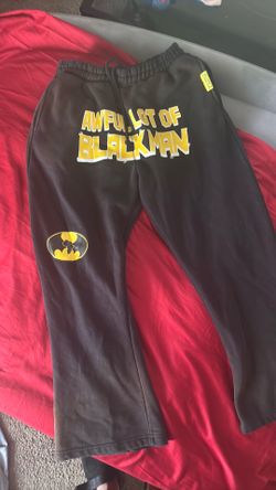 awfullottacoughsyrup/ awfullottablackman flared sweatpants