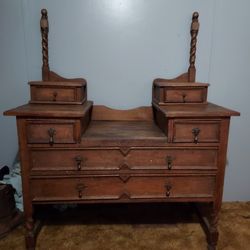 Antique Vanity Dresser 1880's-1920's
