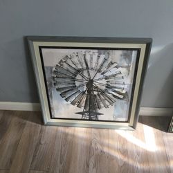 Picture With Metal Accents