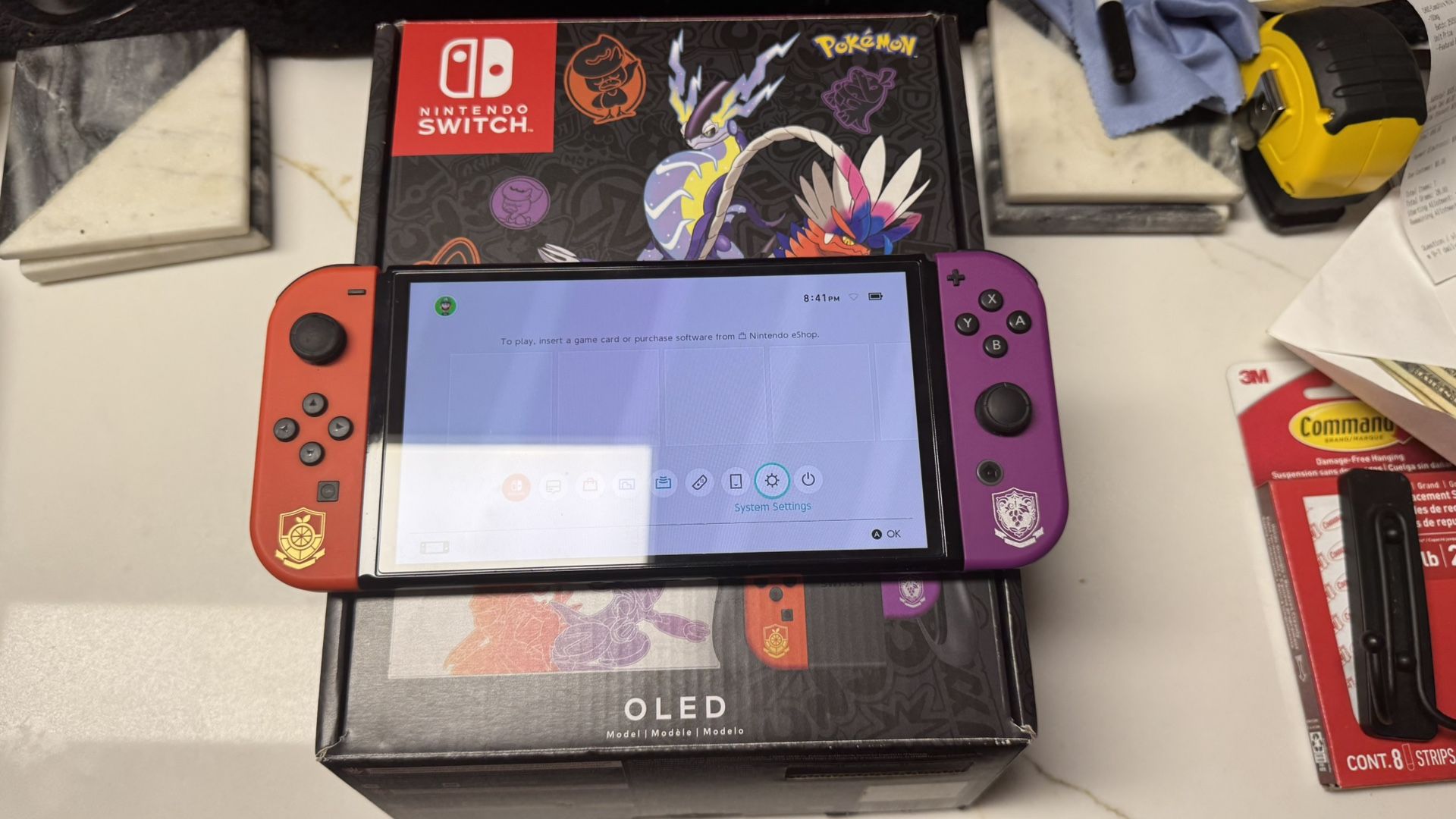 Nintendo Switch OLED- Pokemon Scarlet And Violet Edition