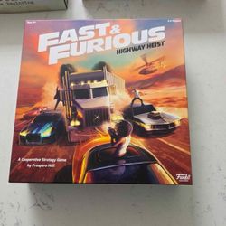 Fast And Furious Highway Heist - Board Game