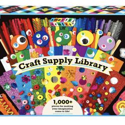 Smarts & Crafts supply library 1000+Pieces, 6+
