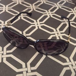 Coach Sunglasses Black W/ Gold  