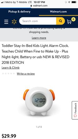 LIGHT ALARM CLOCK